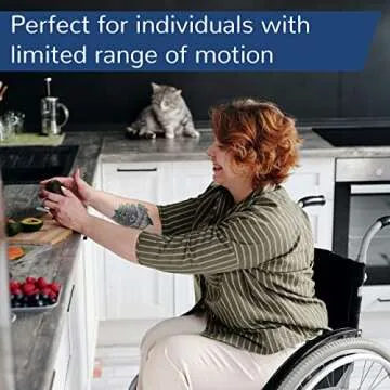 ABLE-T Right Angle Knife, Approved by a Certified Occupational Therapist - 1 Count