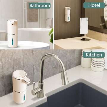 Touchless Automatic Soap Dispenser - USB Rechargeable 400ml