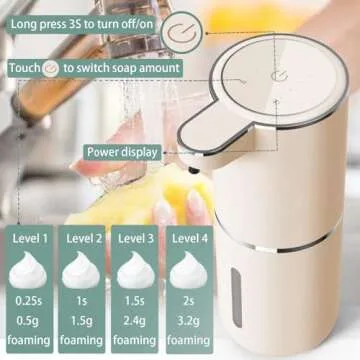 Touchless Automatic Soap Dispenser - USB Rechargeable 400ml