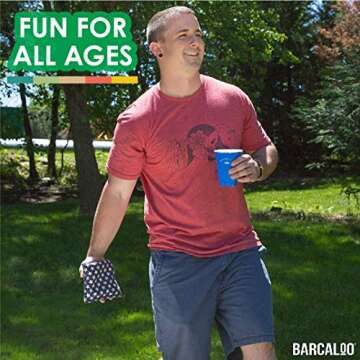 Barcaloo Weather Resistant Cornhole Bags Set of 8