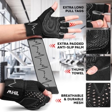 MHIL Workout Gloves - Performance Boosting Gym Essential