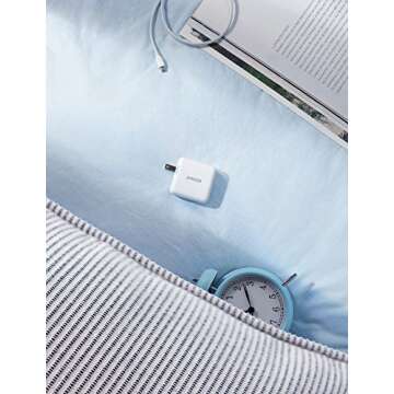 Anker Dual USB Wall Charger, PowerPort II 24W, Ultra-Compact Travel Charger with PowerIQ Technology and Foldable Plug, for iPhone XS/Max/XR/X/8/7/6/Plus, iPad Pro/Air 2/mini 4, Galaxy S9/S8/+ and More