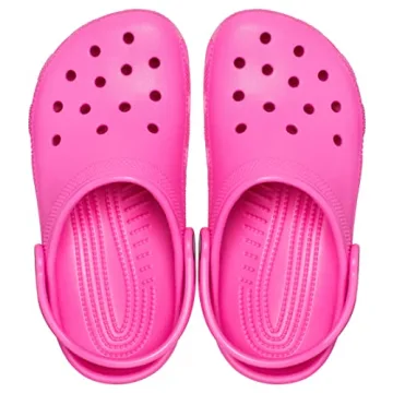 Comfortable Kids Crocs Classic Clogs in Juice Color