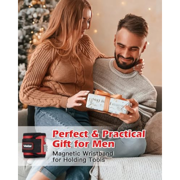 Magnetic Wristband with 15 Strong Magnets for DIY Projects