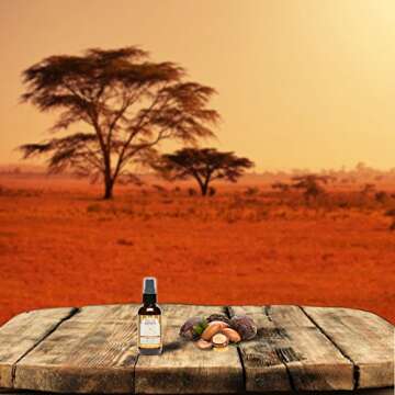 Shea Terra Moroccan Argan Cold-Pressed Extra Virgin Oil | Nutrient-Rich, All Natural & Organic Oil w...