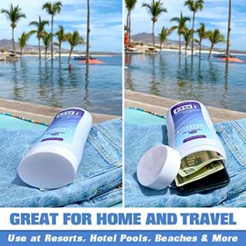 GoPong Diversion Safe Sunscreen Bottles - 2 Pack