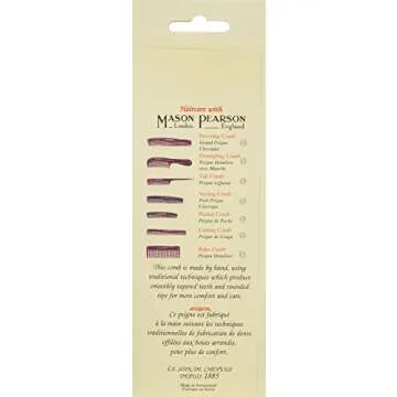 Mason Pearson Rake Comb, 0.1 lb.