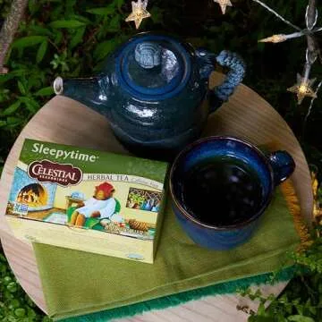 Celestial Seasonings Sleepytime Herbal Tea, Caffeine Free, 20 Tea Bags Box (Pack of 6)
