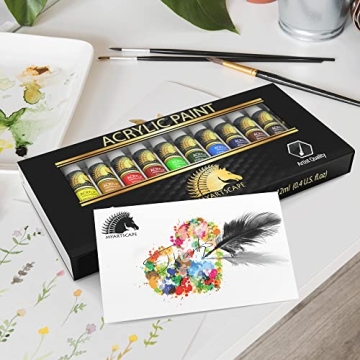 MyArtscape Acrylic Paint Set for Artists and Hobbyists