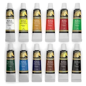 MyArtscape Acrylic Paint Set for Artists and Hobbyists