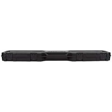 Flambeau Outdoors Express Gun Case, 46" Hard Rifle/Shotgun Protection, Black