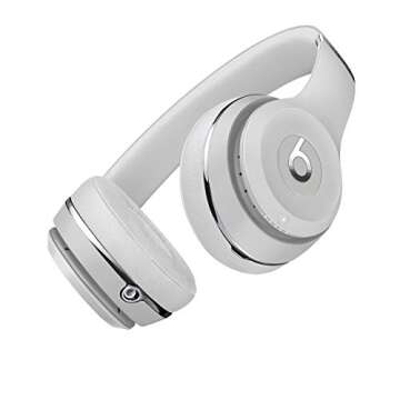 Beats Solo3 Wireless On-Ear Headphones - Satin Silver (Renewed)