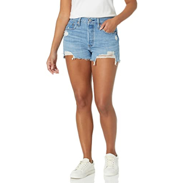 Levi's Women's 501 Original Shorts in Stylish Sansome Straggler