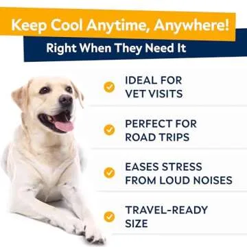 Hemp Calming Chews for Dogs - Natural Anxiety Relief Treats - 60 Count