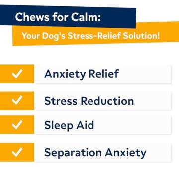 Hemp Calming Chews for Dogs - Stress Relief & Sleep Aid