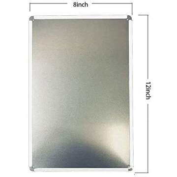 Hushuoni Christmas Tin Sign Pink Hot Chocolate Sign, Christmas Cocoa, Wall Decor, Holiday Print, Decoration, Party Sign, Hot Cocoa Stand, Chocolate Bar 8x12 Inch