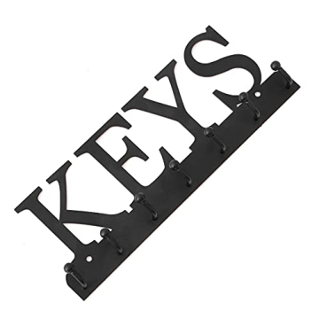 Lixgifts Decorative Wall Key Holder with 7 Hooks