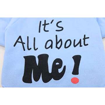 Cozy Boy Dog Fleece Hoodies for Small Medium Dogs - Blue