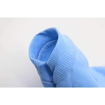 Cozy Boy Dog Fleece Hoodies for Small Medium Dogs - Blue