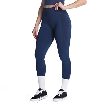 Aoxjox Seamless Scrunch Leggings - Tummy Control & Stylish Fit