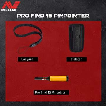 Minelab PRO-FIND 15 Waterproof Pinpointer Metal Detector