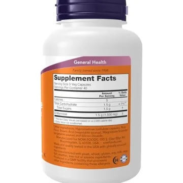 NOW Foods D-Mannose 500 mg, Supports Healthy Urinary Tract