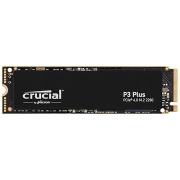 Crucial P3 Plus 2TB PCIe Gen4 NVMe M.2 SSD for Speed