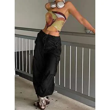 Stylish ARTFREE Cargo Pants for Women in Baggy Fit