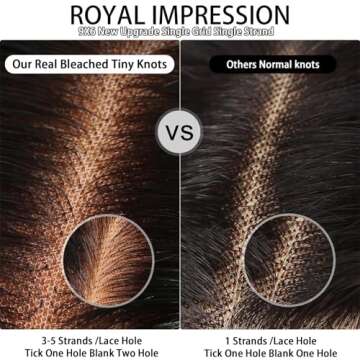 9x6 Glueless Wigs Human Hair for Instant Glamour