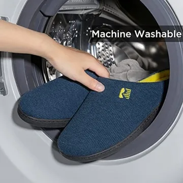 RockDove Men's Memory Foam Slippers for All-Day Comfort