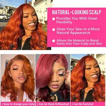 UNICE Straight Bye Bye Knots Wig Pre Bleached Invisible Knots 7x5 Lace Front Wigs Human Hair Wear and Go Glueless Human Hair Wig Pre Plucked Pre Cut lace Natural Hairline 180% Density