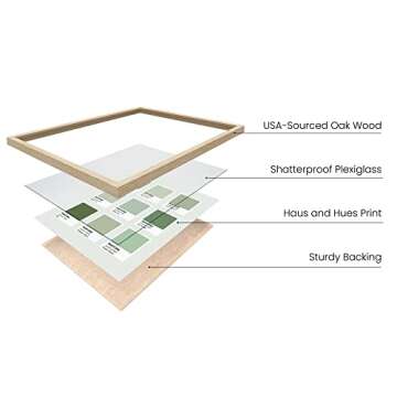 HAUS AND HUES Sage Green Room Decor Aesthetic - By Green Wall Decor Dorm Room Wall Decor Sage Green ...