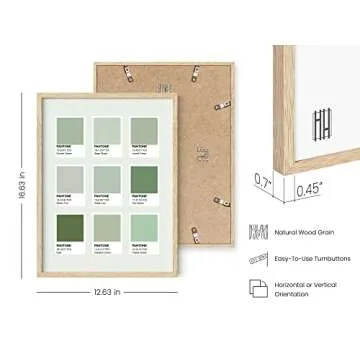 HAUS AND HUES Sage Green Room Decor Aesthetic - By Green Wall Decor Dorm Room Wall Decor Sage Green Wall Decor Aesthetic Posters for Bedroom Green Wall Art Dark Green Room Decor UNFRAMED 12 x 16