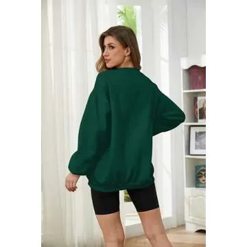 Meladyan Oversized Halloween Skull Sweatshirt in Green