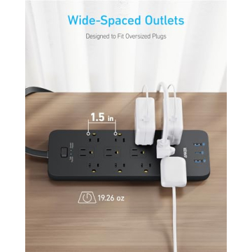 Anker 12 Outlets Surge Protector with USB Charging