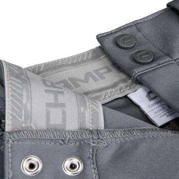 CHAMPRO Triple Crown 2.0 Boys' Baseball Knickers in Graphite