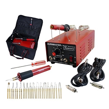 BURNMASTER Eagle Pro Woodburning Kit with Two Pens and Tips