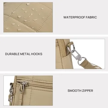 Stylish Telena Puffer Crossbody Bag for Women