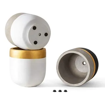 Chic 4 Inch Indoor Succulent Pots for Stylish Decor