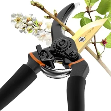 Premium Bypass Pruning Shears for Effortless Gardening