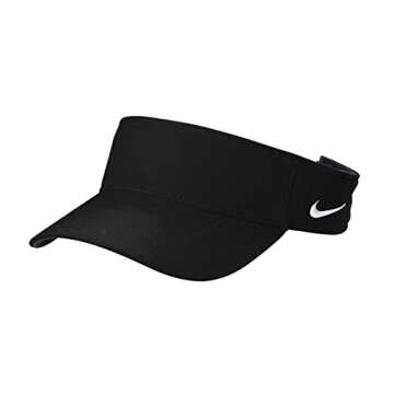 Nike Adjustable Visor - AV9754 - College Black - Perfect Sun Protection!