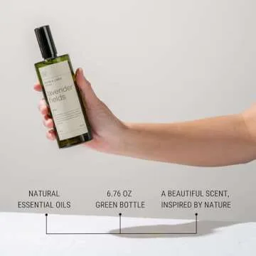 Craft & Kin Lavender Room Spray for Bedding, 6.76 oz, Pillow Spray, Long-Lasting Room Freshener, Soothing Aroma Mist for Home & Washroom