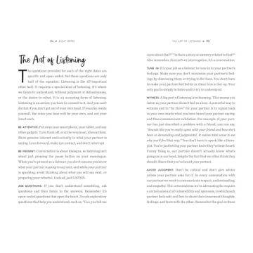 Eight Dates Guide for Essential Relationship Conversations