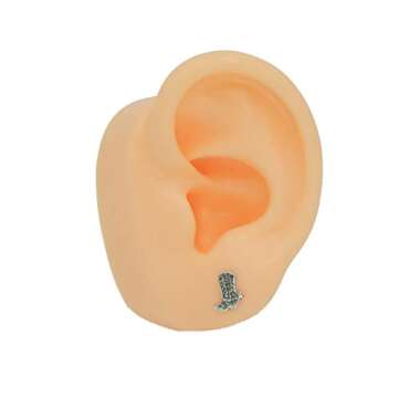 ICYROSE 925 Sterling Silver Cowboy Boot Stud Earrings 29610 (Nickel Free)