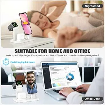 3 in 1 Charging Station for Apple Products