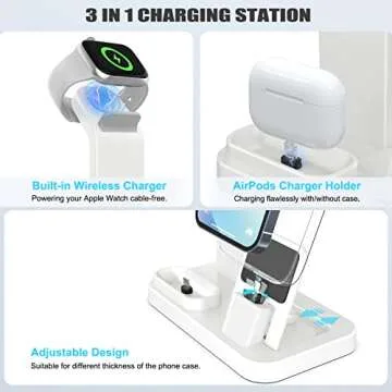 3 in 1 Charging Station for Apple Products