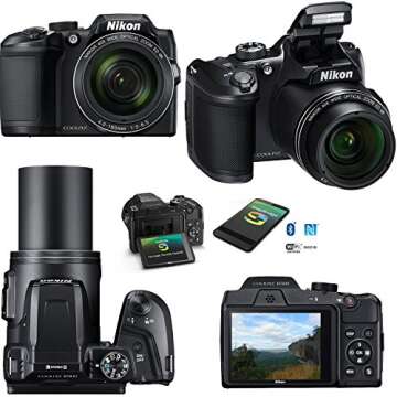 Nikon COOLPIX B500 Camera Bundle with 40x Zoom & Accessories