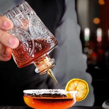 Stylish SuproBarware Bitters Bottle Set for Cocktail Lovers