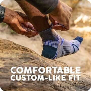 Balega Enduro Physical Trainer Arch Support Performance Quarter Athletic Running Socks for Men and Women (1 Pair), Black, X-Large