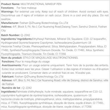 Liquid Blush Beauty Wand, Matte Liquid Highlight Blush with Cushion Applicator Attached Easy to Blen...